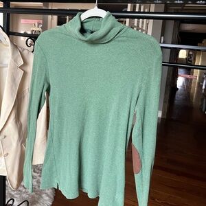 Ralph Lauren Sage Turtleneck Top